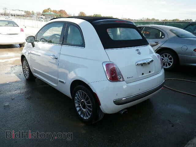 2012 FIAT 500 - VIN: 3C3CFFER7CT109265 - Фото 3