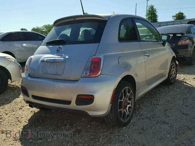 2012 FIAT 500 - VIN: 3C3CFFBR4CT116131 - Фото 4
