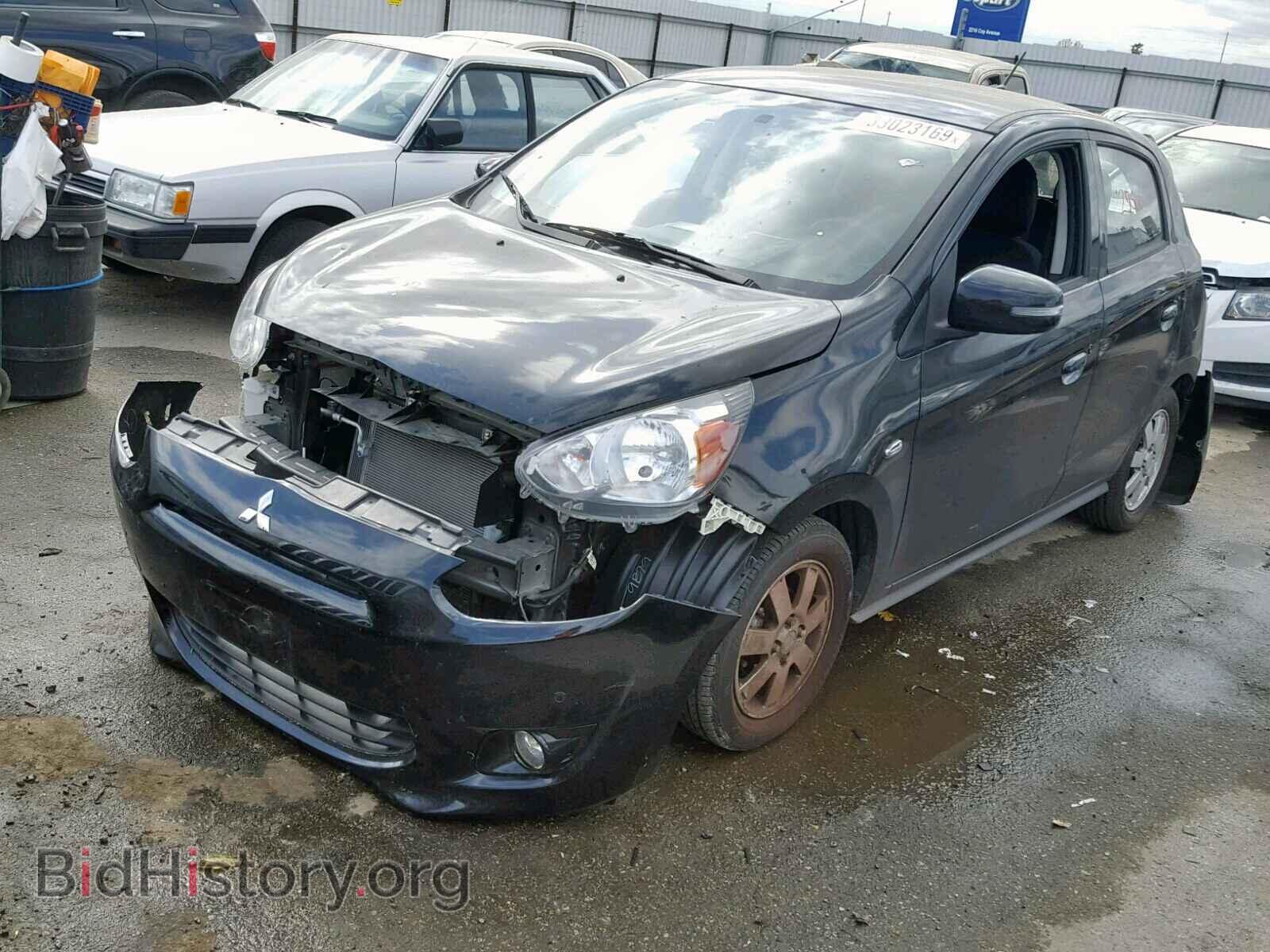 2015 MITSUBISHI MIRAGE - VIN: ML32A4HJ1FH010415 - Фото 2