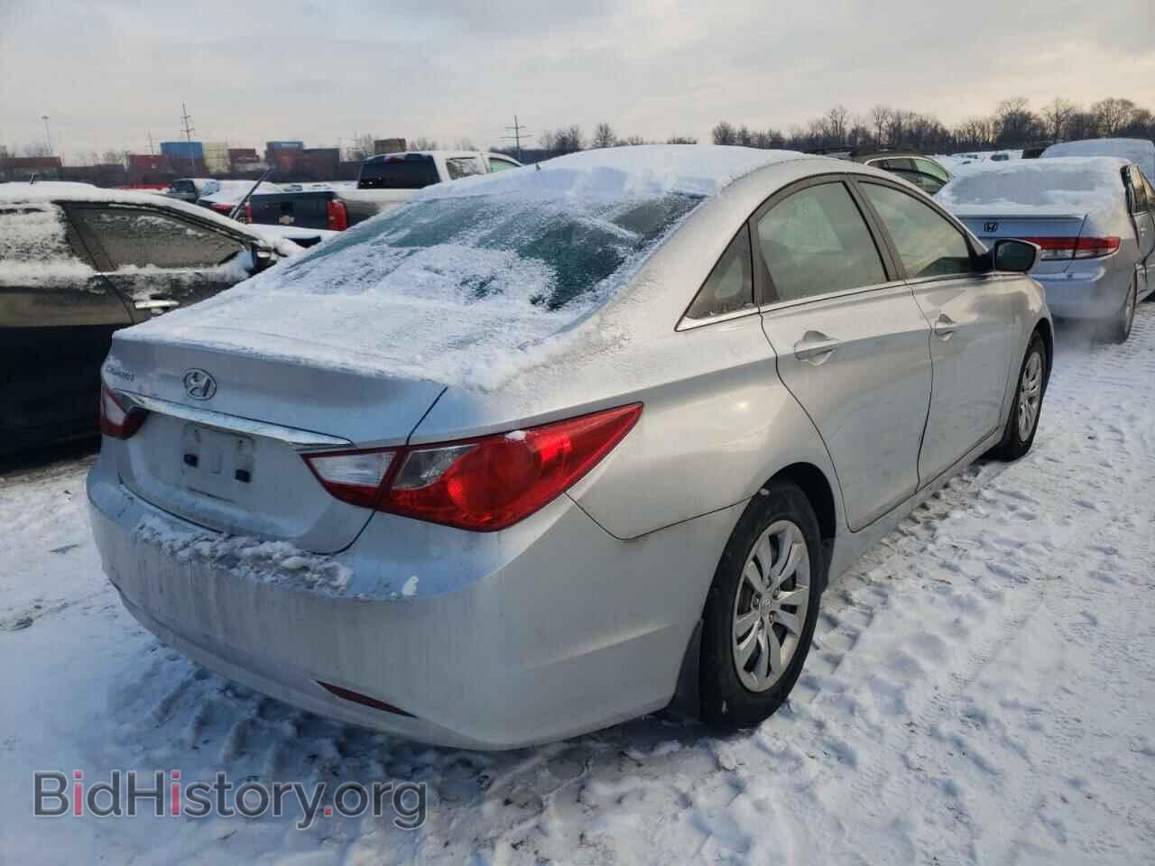 2013 HYUNDAI SONATA - VIN: 5NPEB4AC4DH511171 - Фото 4