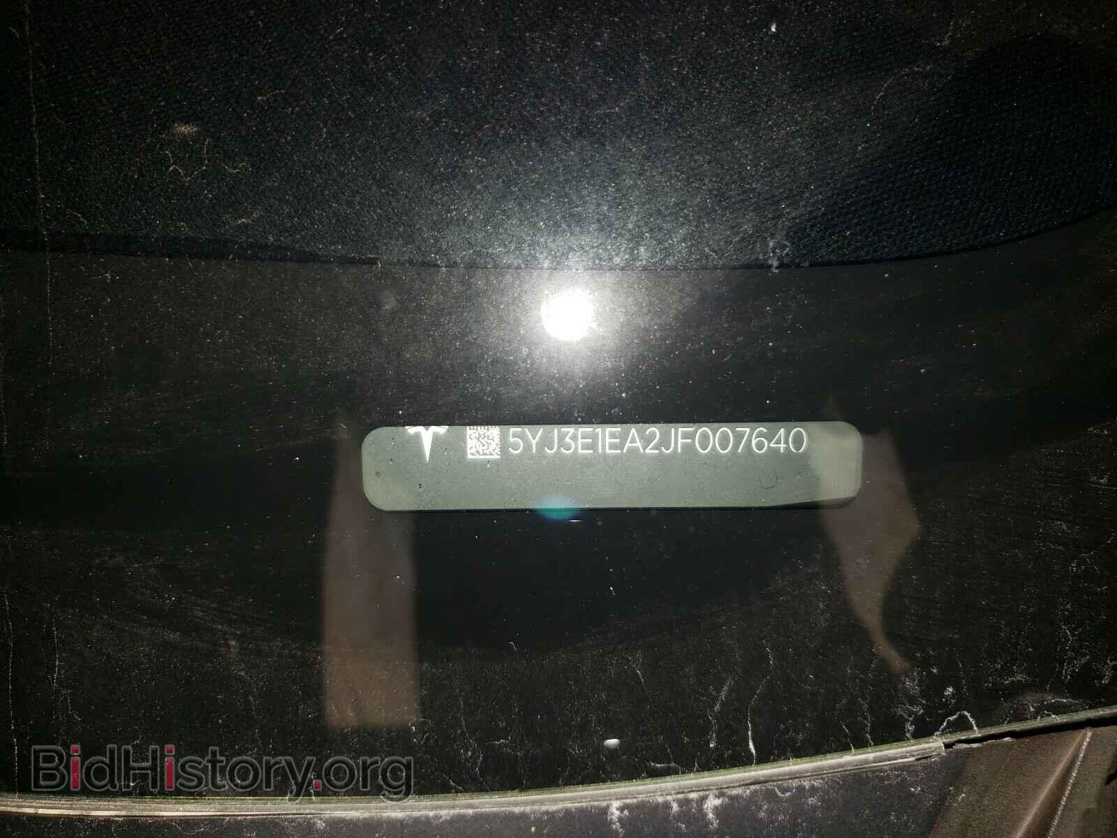 2018 TESLA MODEL 3 - VIN: 5YJ3E1EA2JF007640 - Фото 10