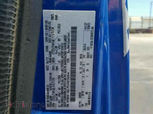 2012 FORD ECONOLINE - VIN: 1FBNE3BL7CDB16264 - Фото 10