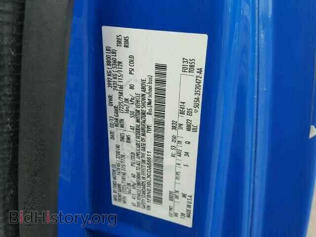2012 FORD ECONOLINE - VIN: 1FBNE3BL3CDA66611 - Фото 10