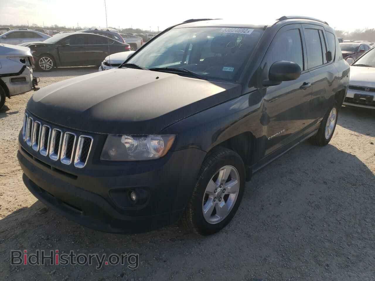 2014 JEEP COMPASS - VIN: 1C4NJCBA0ED742814 - Фото 2
