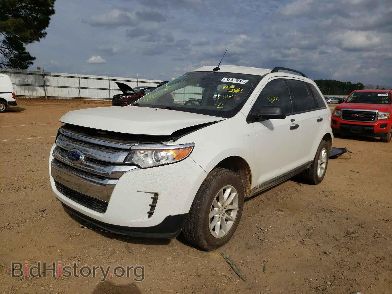 2013 FORD EDGE - VIN: 2FMDK3GC7DBB17362 - Фото 2