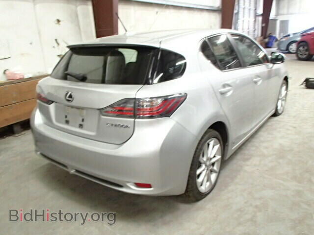2012 LEXUS CT 200 - VIN: JTHKD5BH9C2054451 - Фото 4