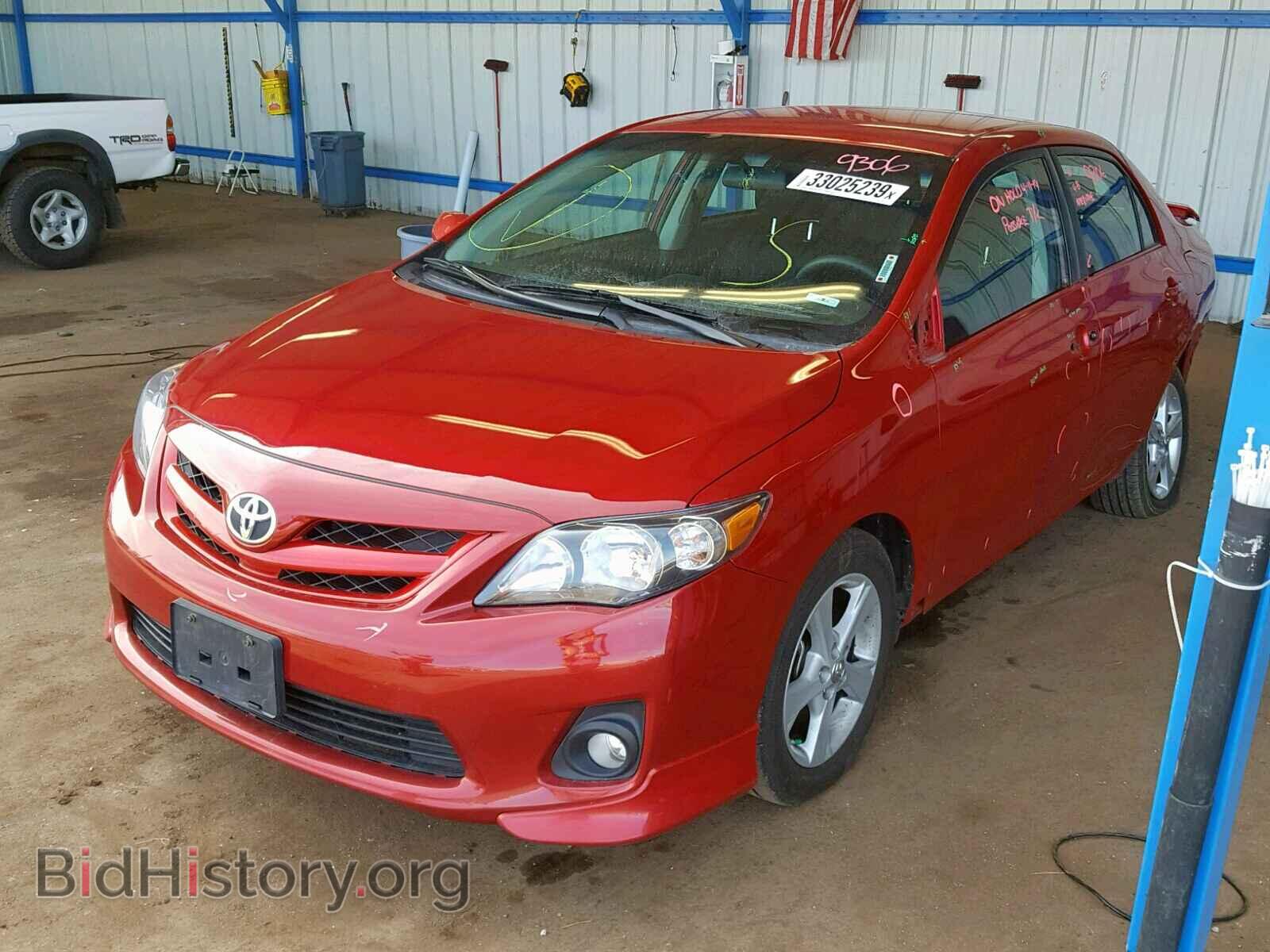 2012 TOYOTA COROLLA BA - VIN: 2T1BU4EEXCC813137 - Фото 2