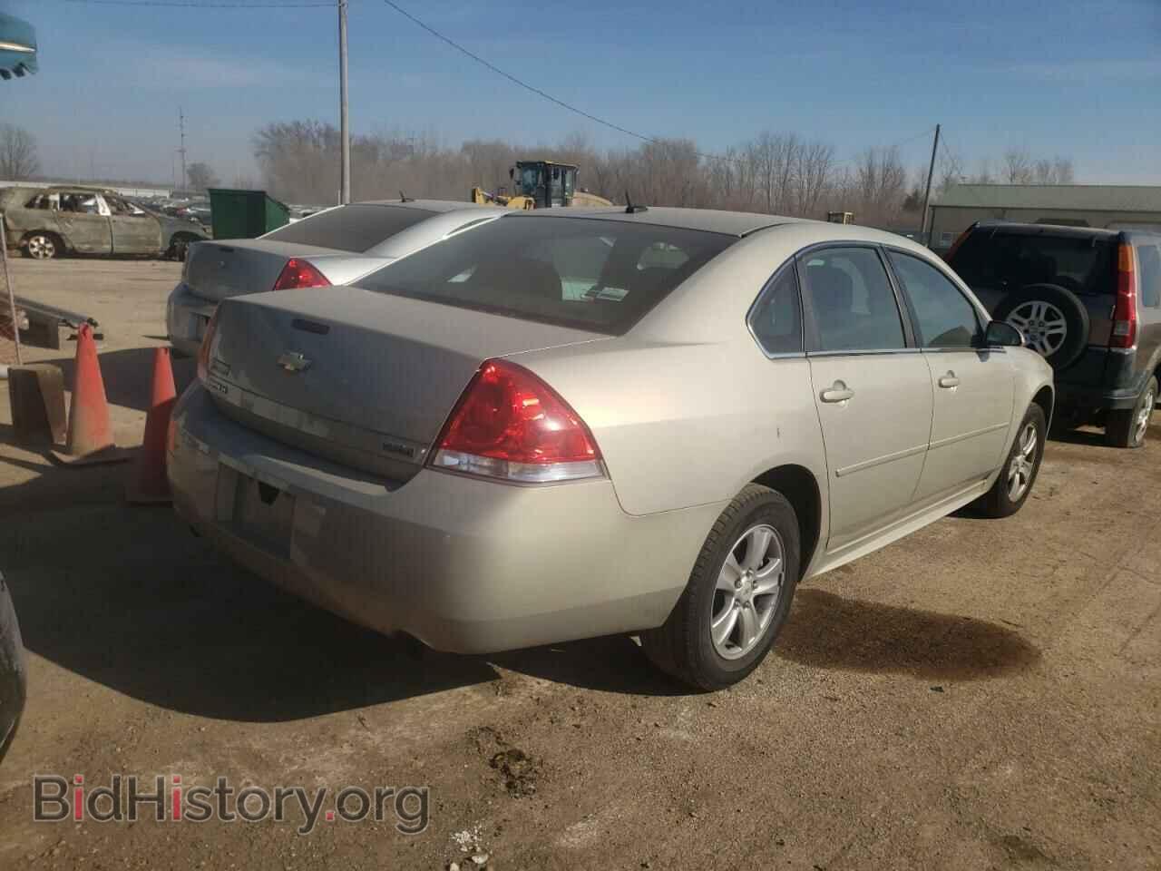 2012 CHEVROLET IMPALA - VIN: 2G1WF5E36C1235139 - Фото 4