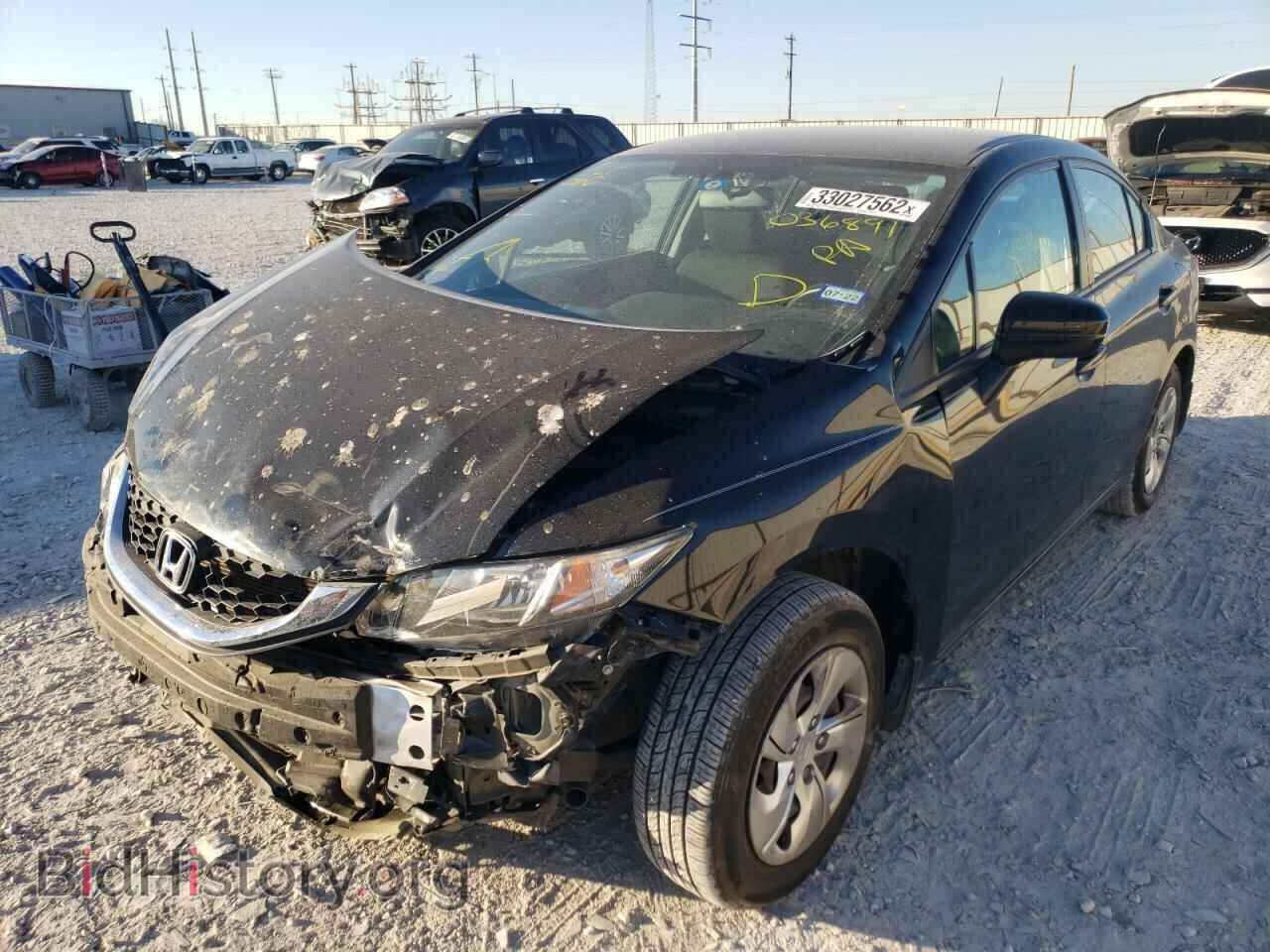 2014 HONDA CIVIC - VIN: 19XFB2F56EE036891 - Фото 2