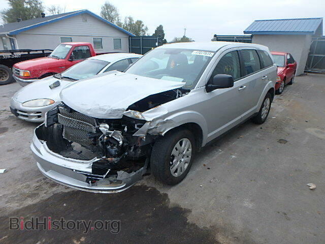 2014 DODGE JOURNEY - VIN: 3C4PDCAB6ET183399 - Фото 2
