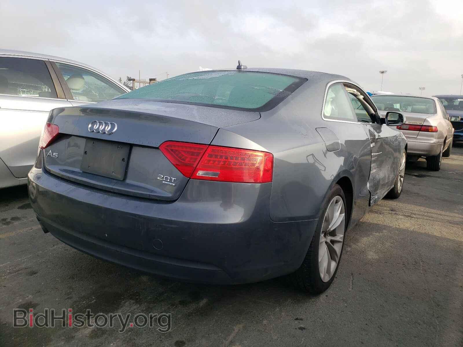 2013 AUDI A5 - VIN: WAUCFAFR6DA037056 - Фото 4
