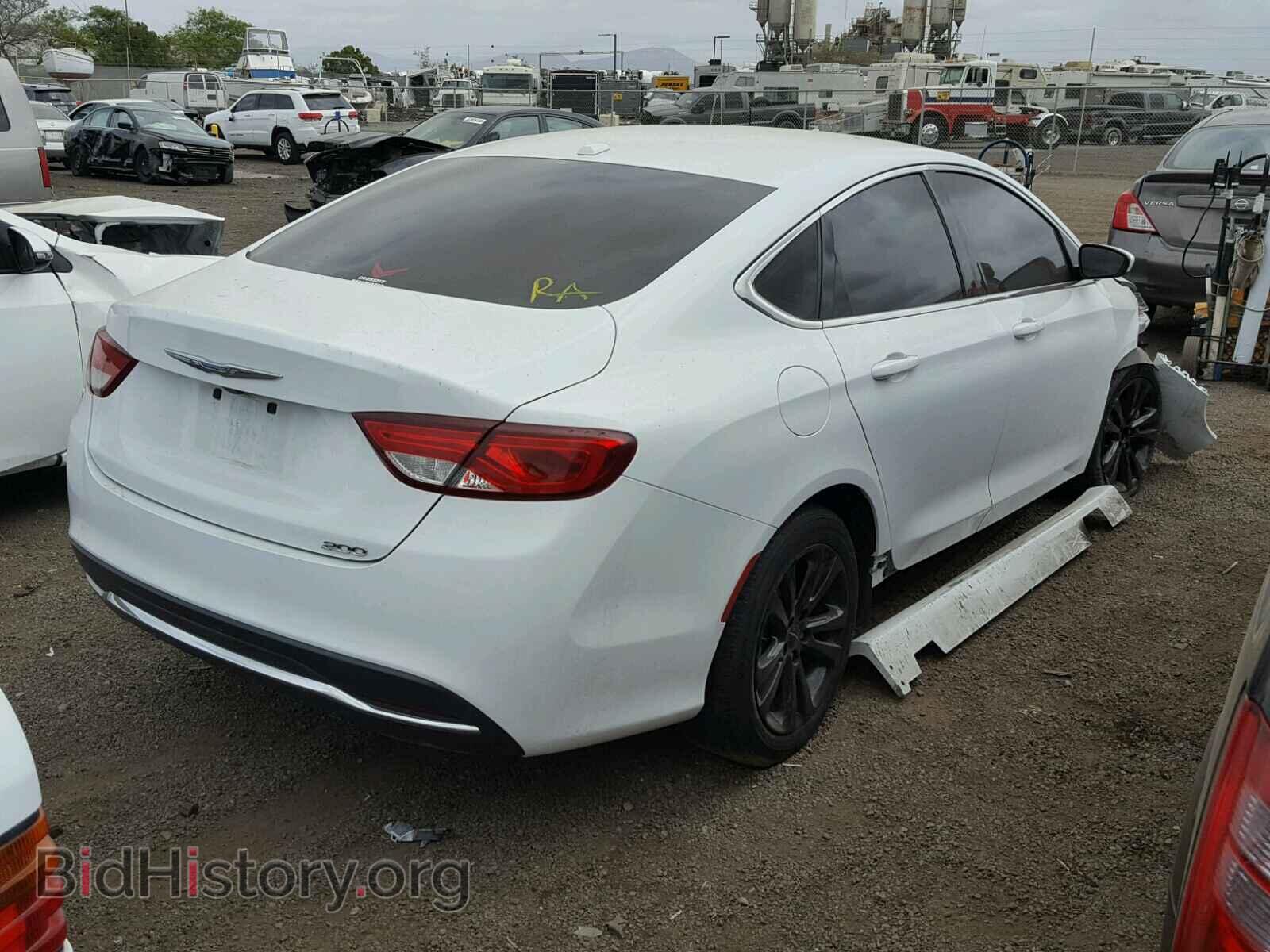 2015 CHRYSLER 200 - VIN: 1C3CCCAB3FN587607 - Photo 4