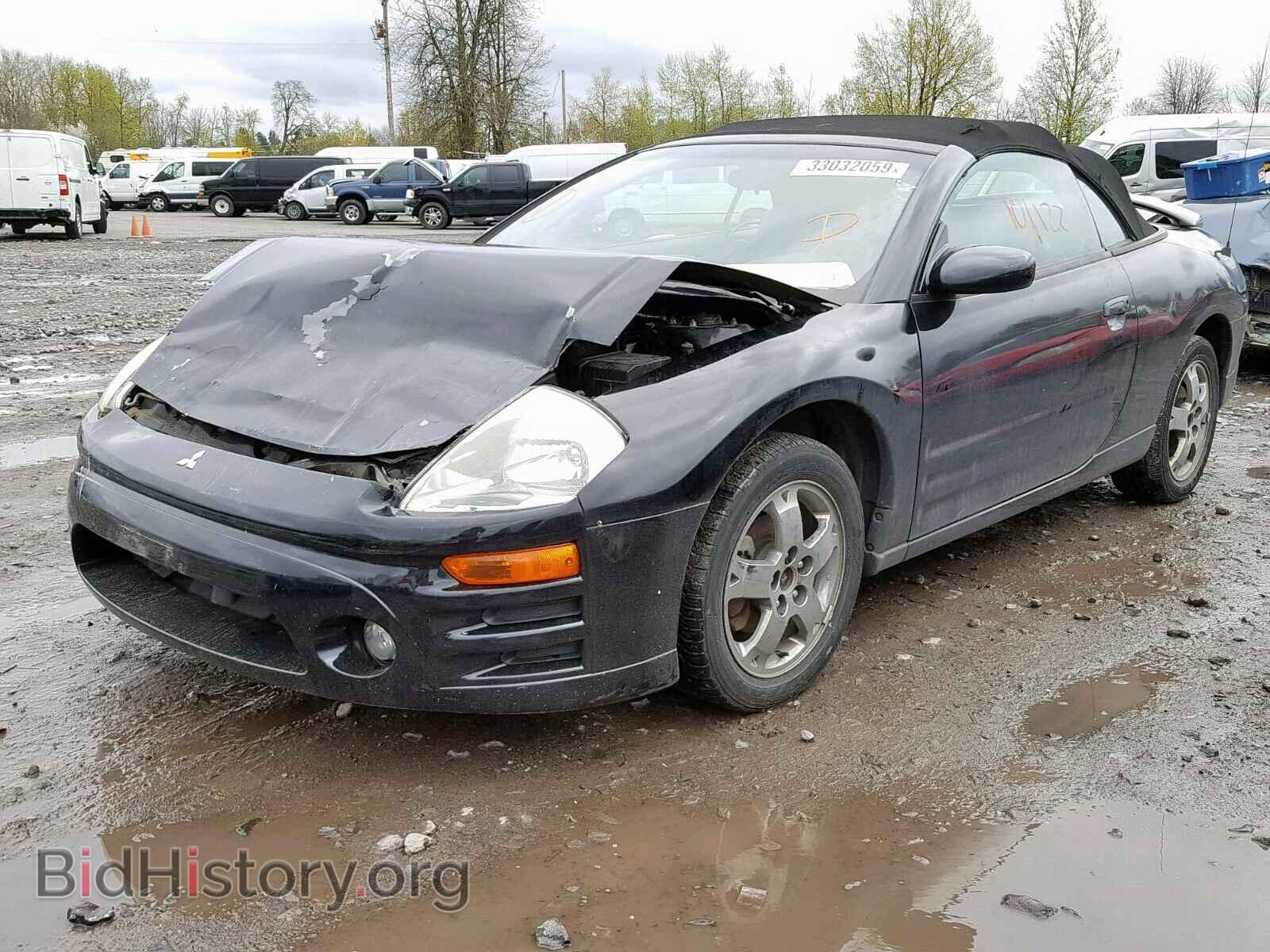 2005 MITSUBISHI ECLIPSE - VIN: 4A3AE45G55E033604 - Фото 2