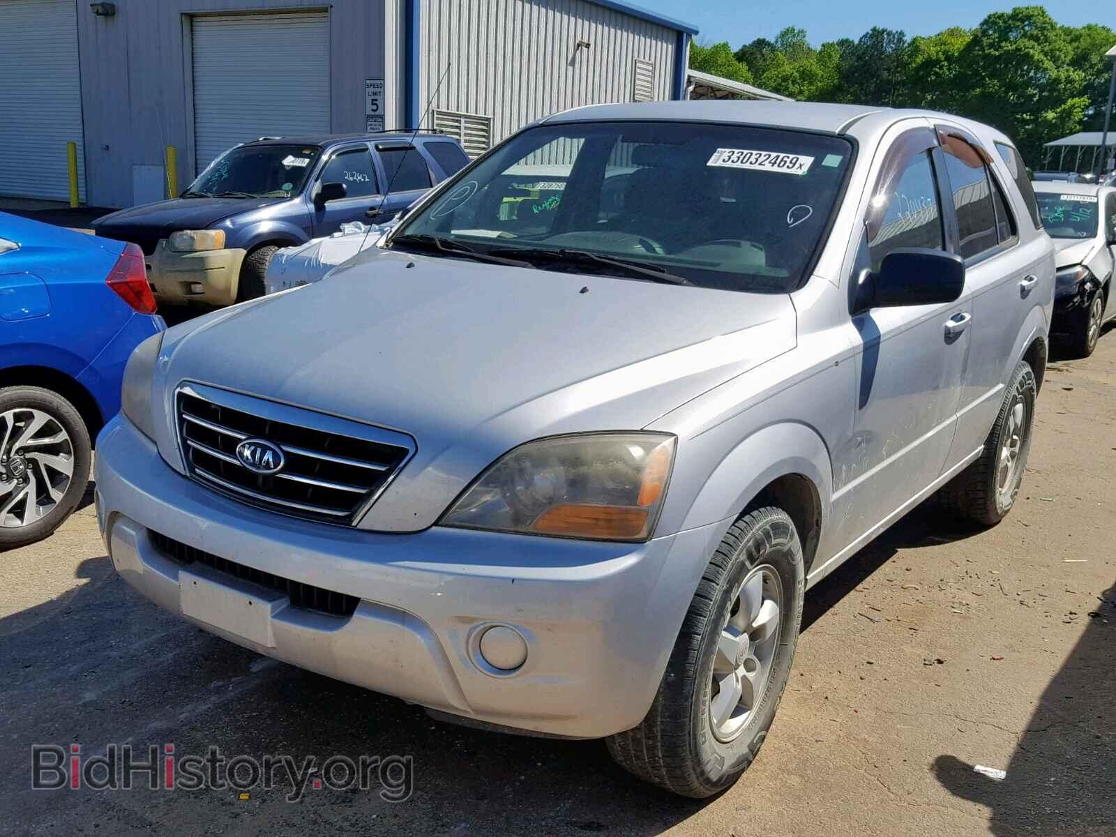 2007 KIA SORENTO EX - VIN: KNDJD736775704582 - Фото 2