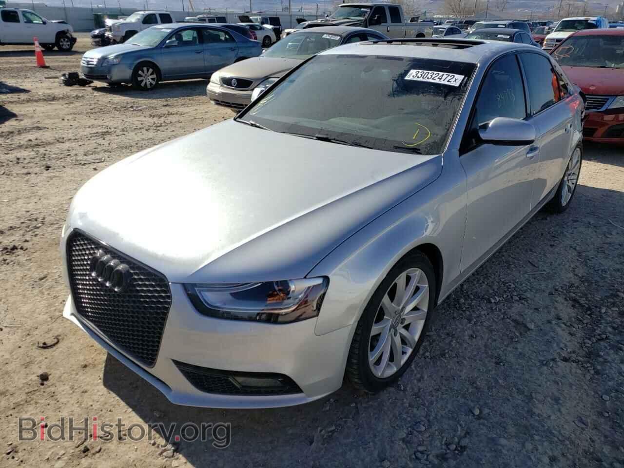 2013 AUDI A4 - VIN: WAUFFAFL9DN020074 - Фото 2