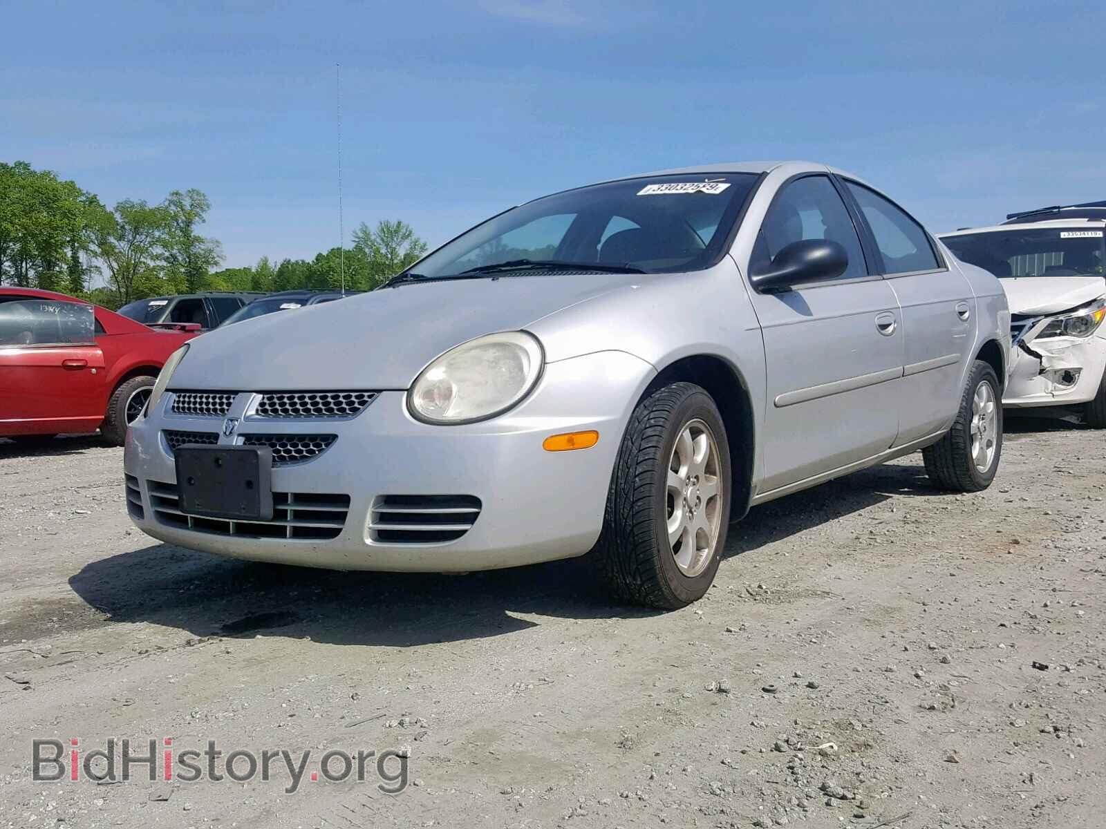 2005 DODGE NEON - VIN: 1B3ES56C75D182439 - Фото 2