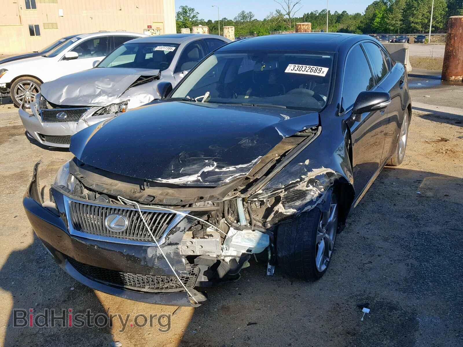 2010 LEXUS IS - VIN: JTHBE5C27A5024660 - Фото 2