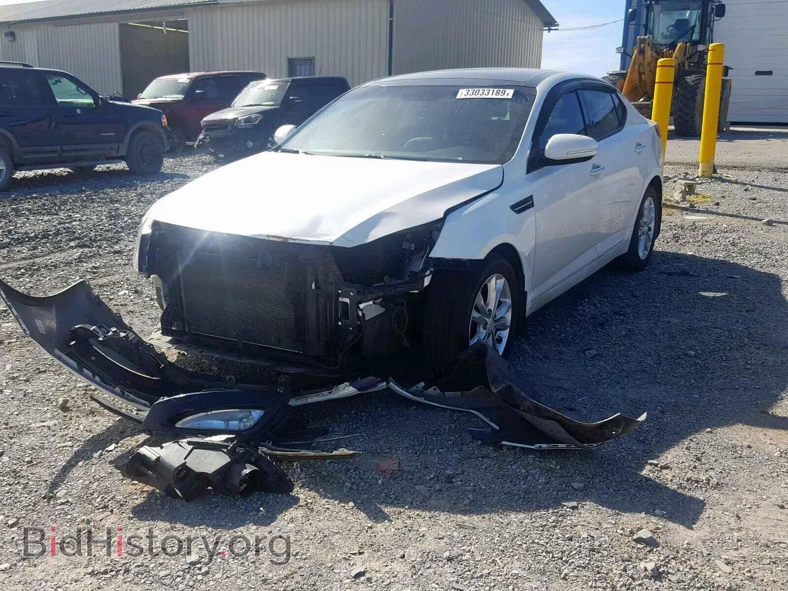 2013 KIA OPTIMA EX - VIN: 5XXGN4A70DG142176 - Фото 2