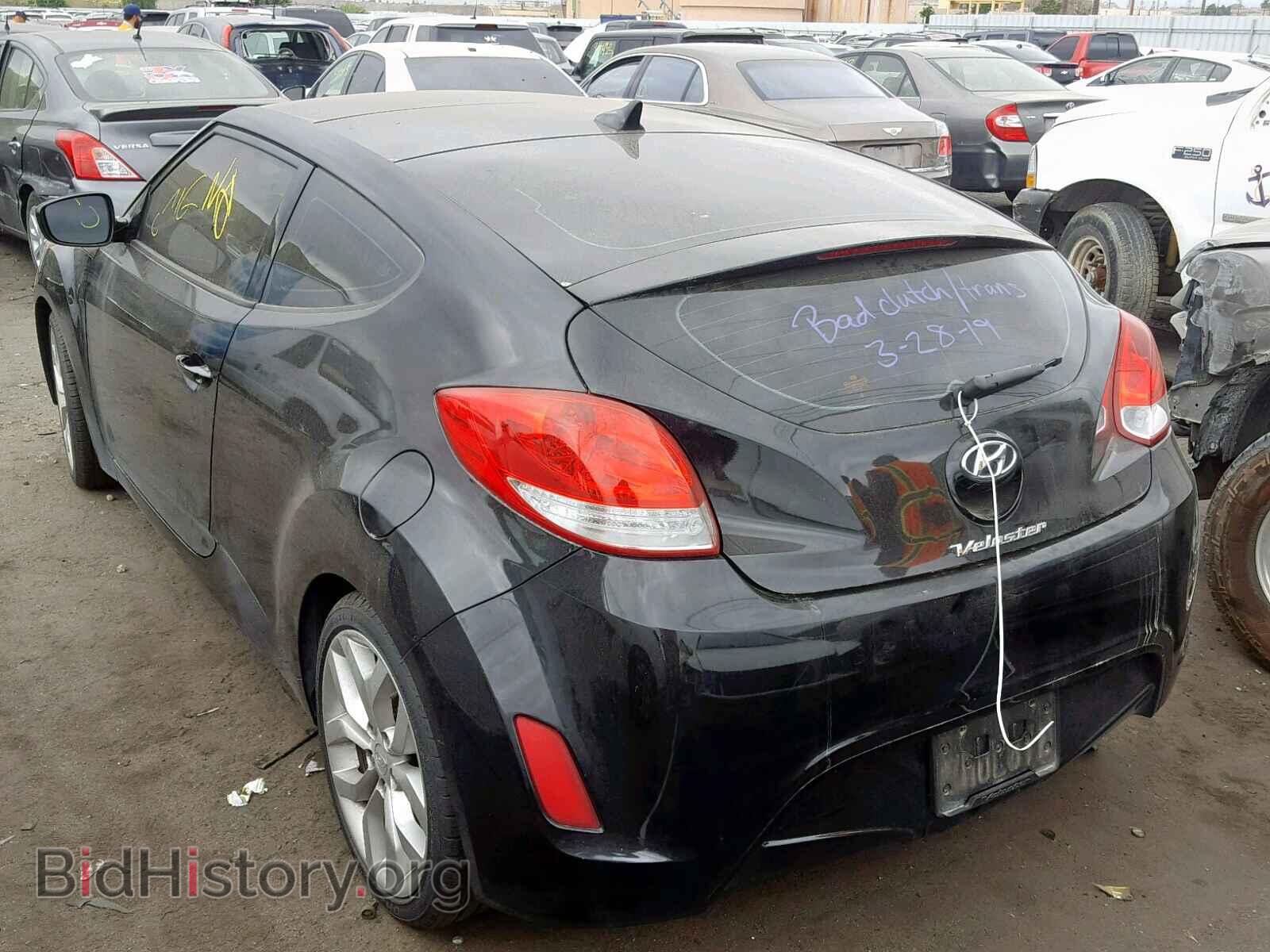 2012 HYUNDAI VELOSTER - VIN: KMHTC6AD2CU073727 - Фото 3