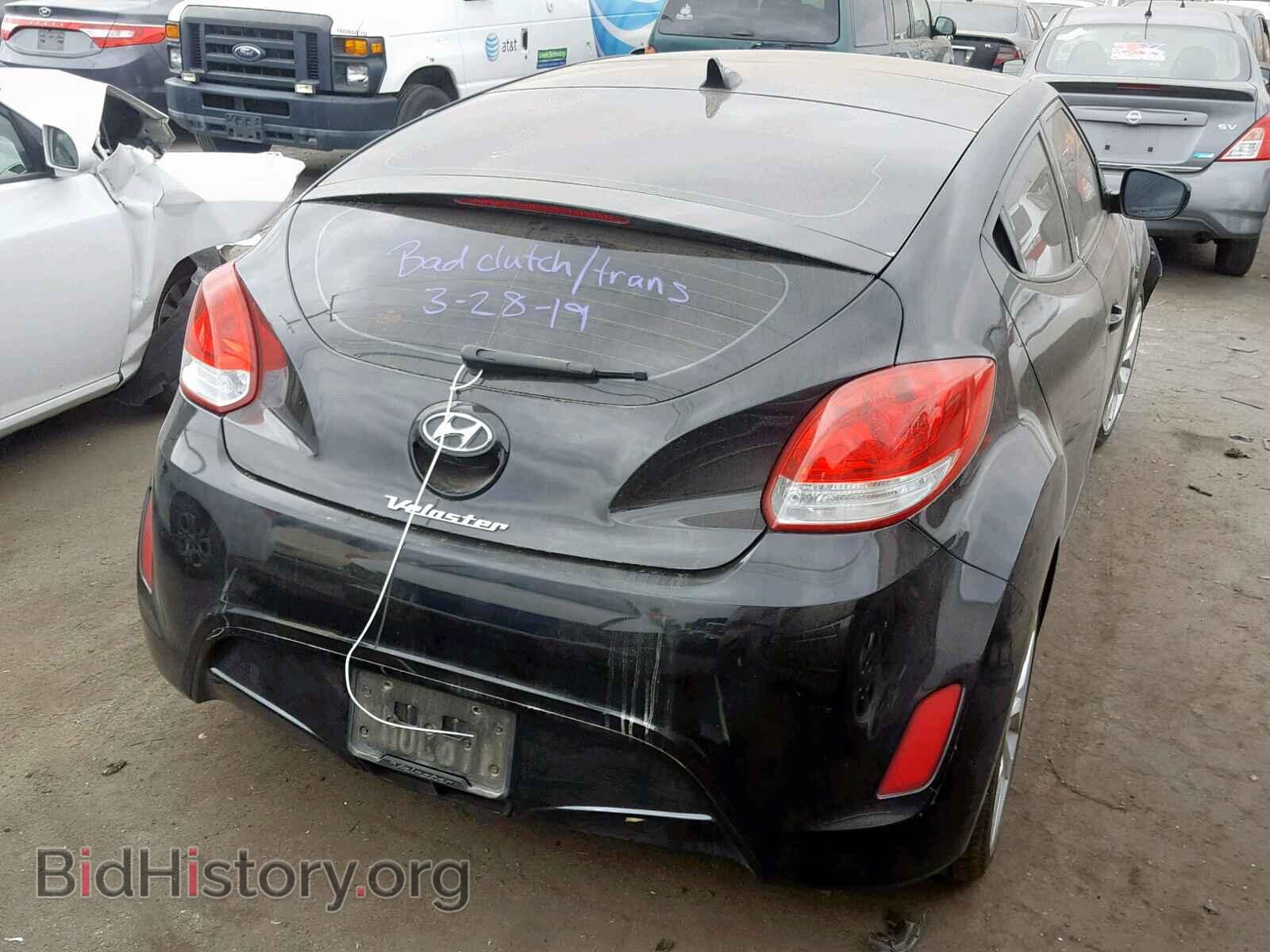 2012 HYUNDAI VELOSTER - VIN: KMHTC6AD2CU073727 - Фото 4