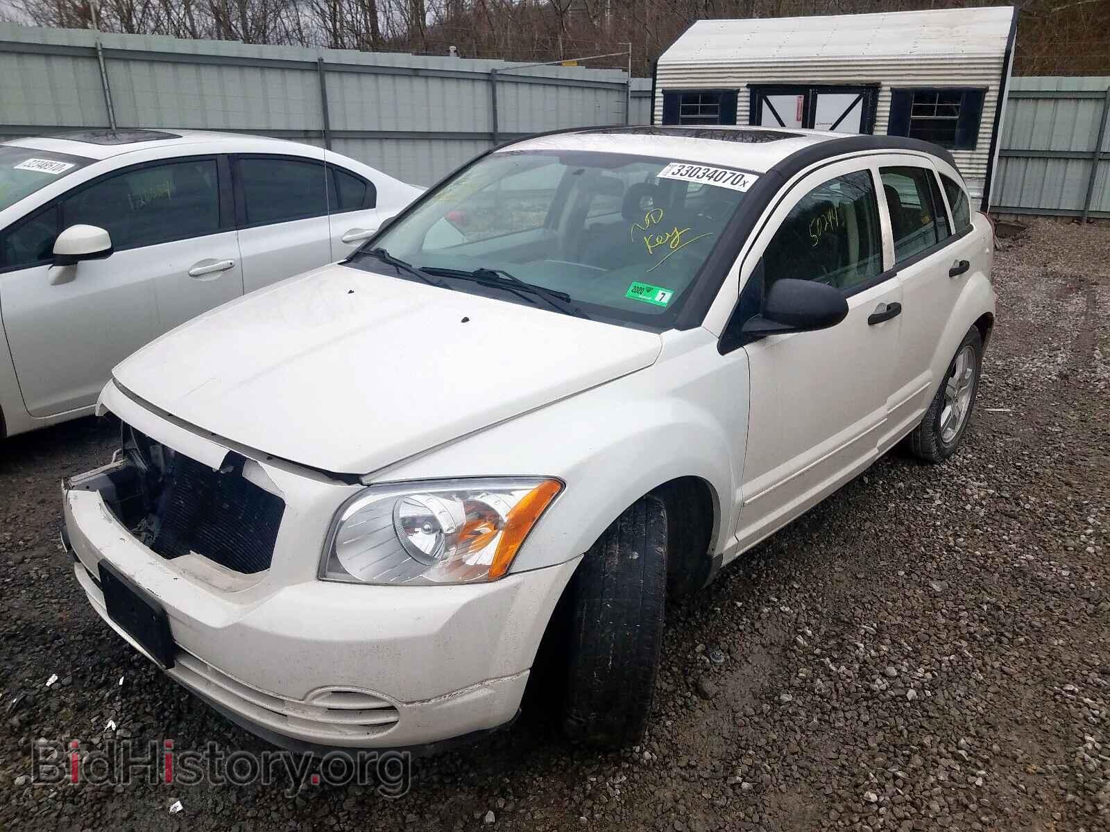 2007 DODGE CALIBER - VIN: 1B3HB48B97D102704 - Фото 2