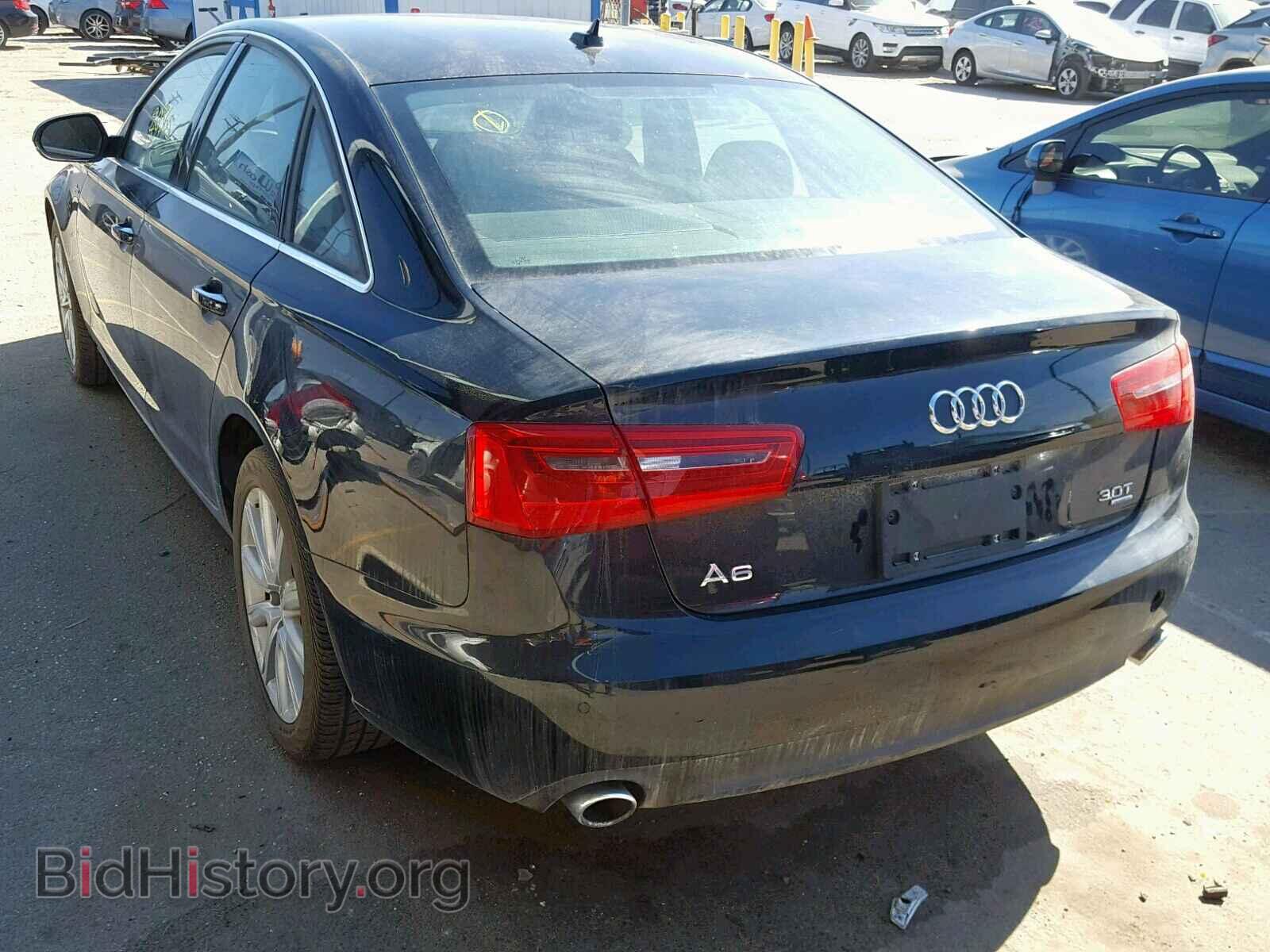 2014 AUDI A6 - VIN: WAUFGAFC4EN009711 - Фото 3