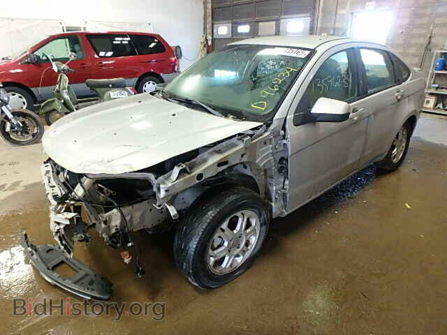 2008 FORD FOCUS - VIN: 1FAHP35N58W129824 - Фото 2