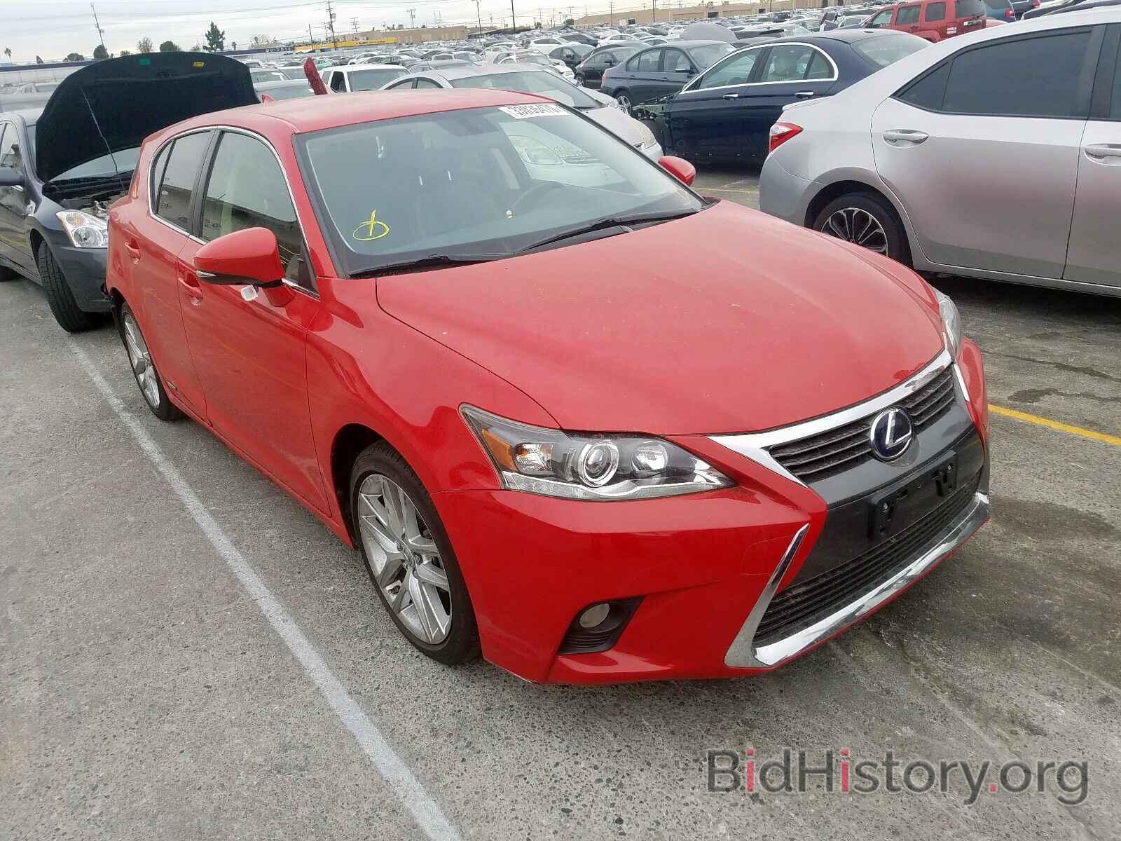 Photo JTHKD5BH0G2256410 - LEXUS CT 200 2016