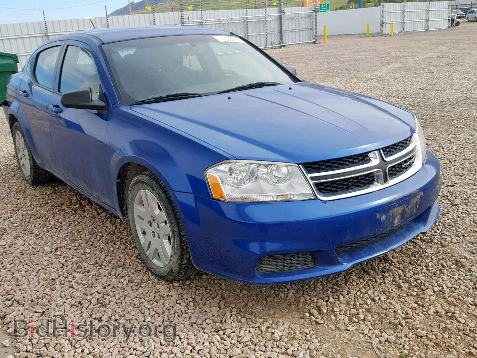 Photo 1C3CDZAB7DN613493 - DODGE AVENGER 2013