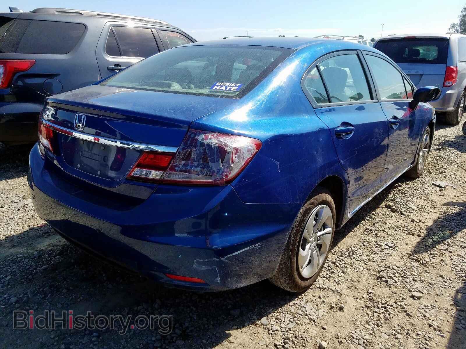2014 HONDA CIVIC - VIN: 19XFB2F58EE267128 - Фото 4