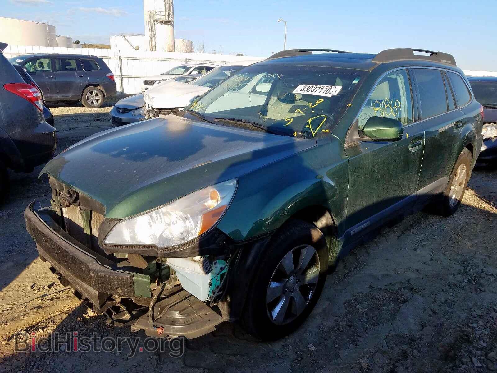 2011 SUBARU OUTBACK - VIN: 4S4BRBGC7B3441258 - Фото 2
