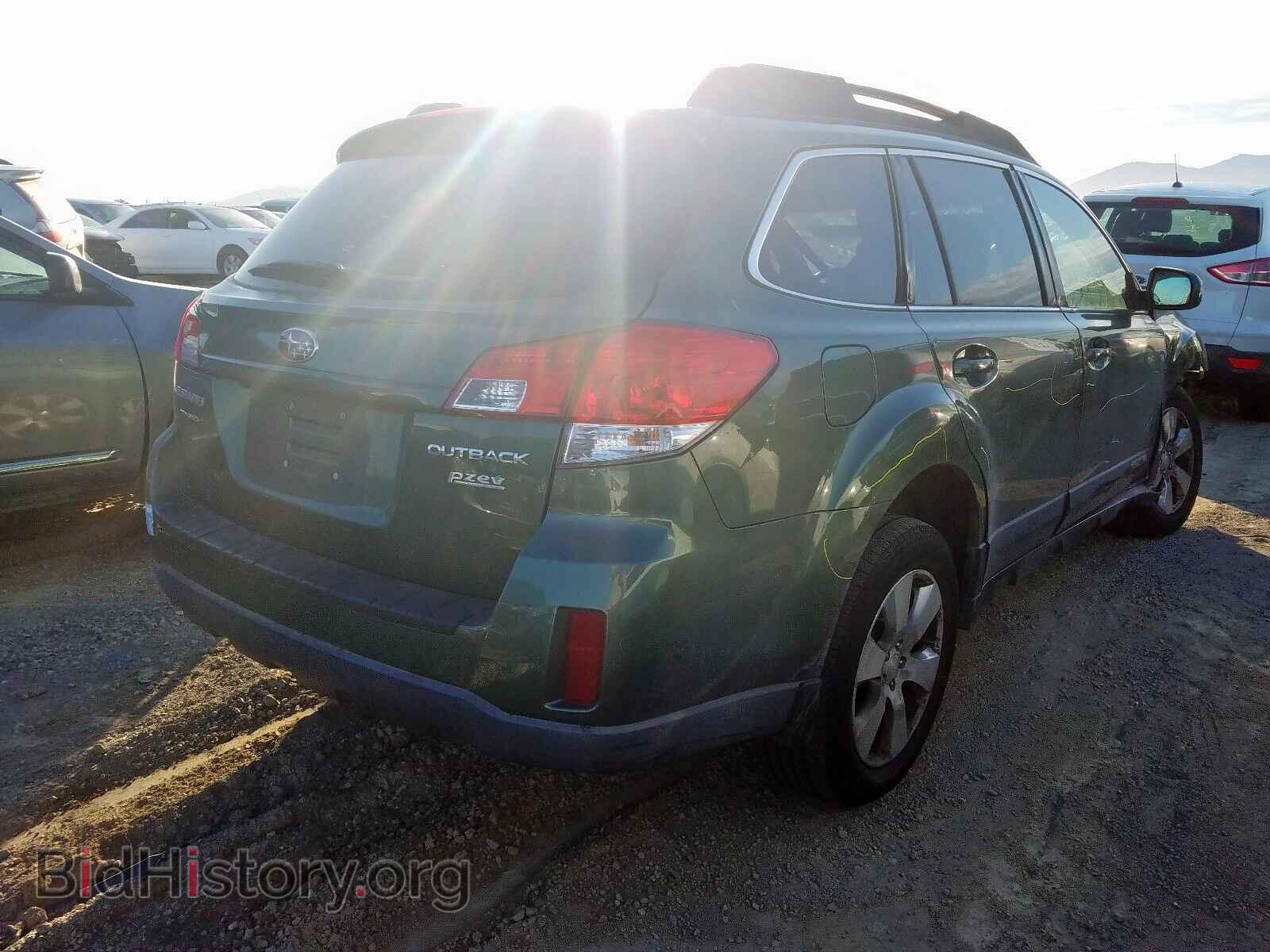 2011 SUBARU OUTBACK - VIN: 4S4BRBGC7B3441258 - Фото 4