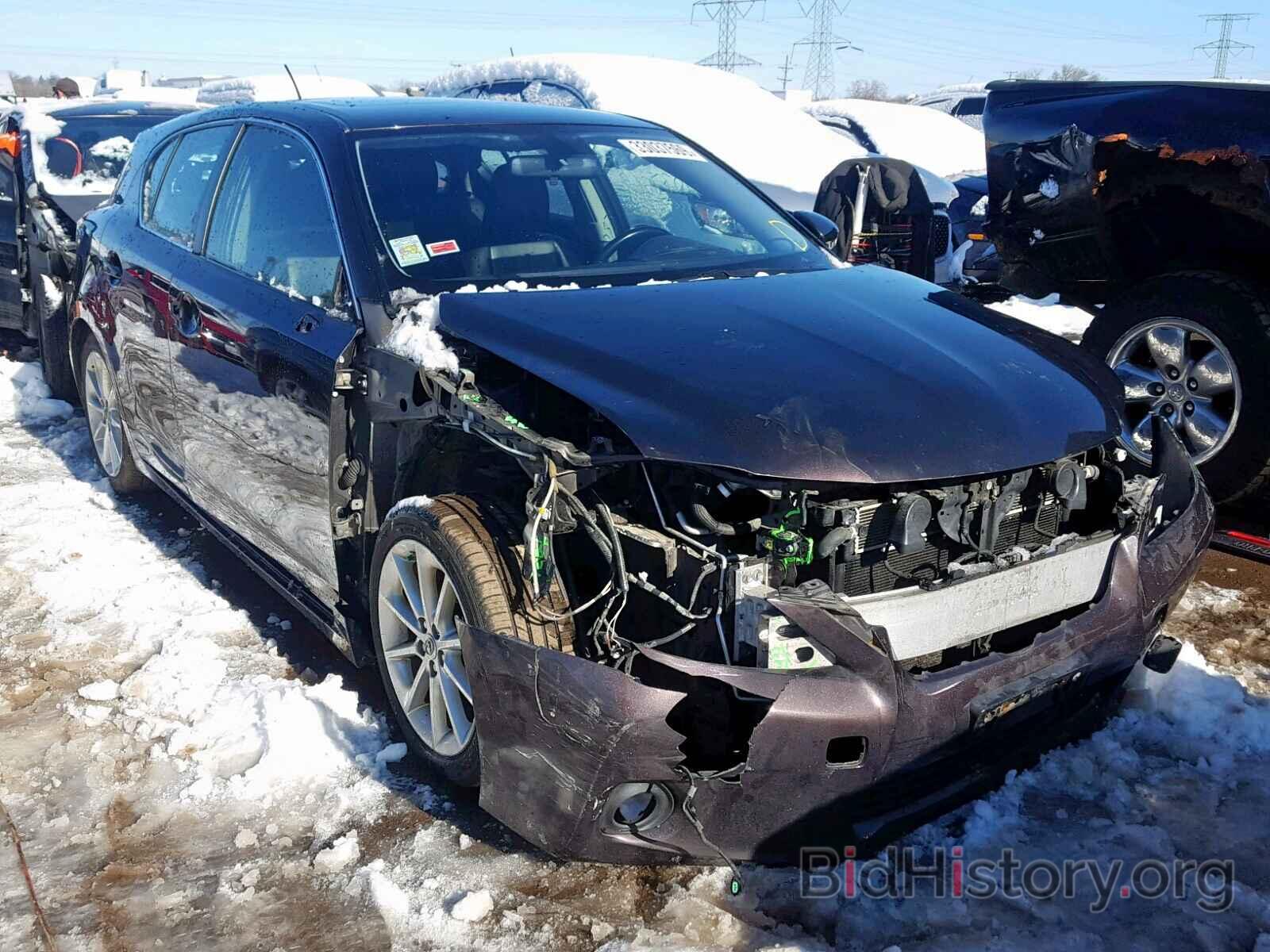 Photo JTHKD5BHXC2093985 - LEXUS CT 200 2012