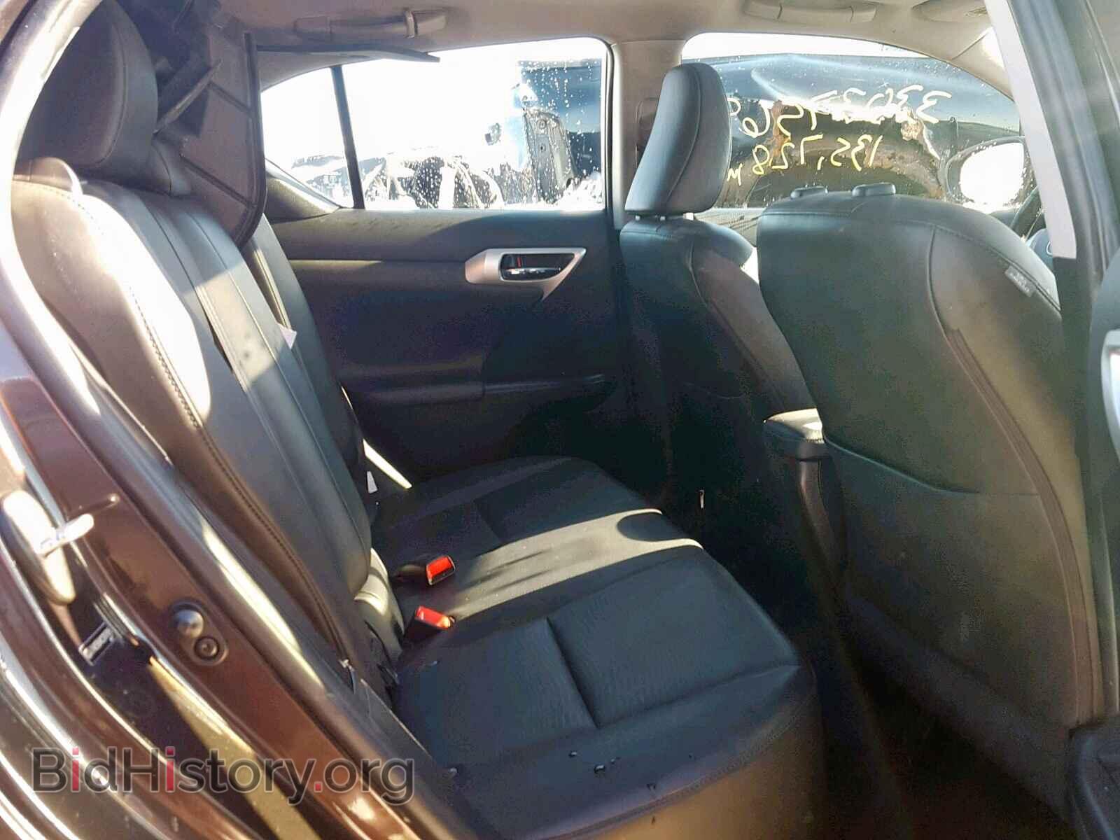 2012 LEXUS CT 200 - VIN: JTHKD5BHXC2093985 - Фото 6