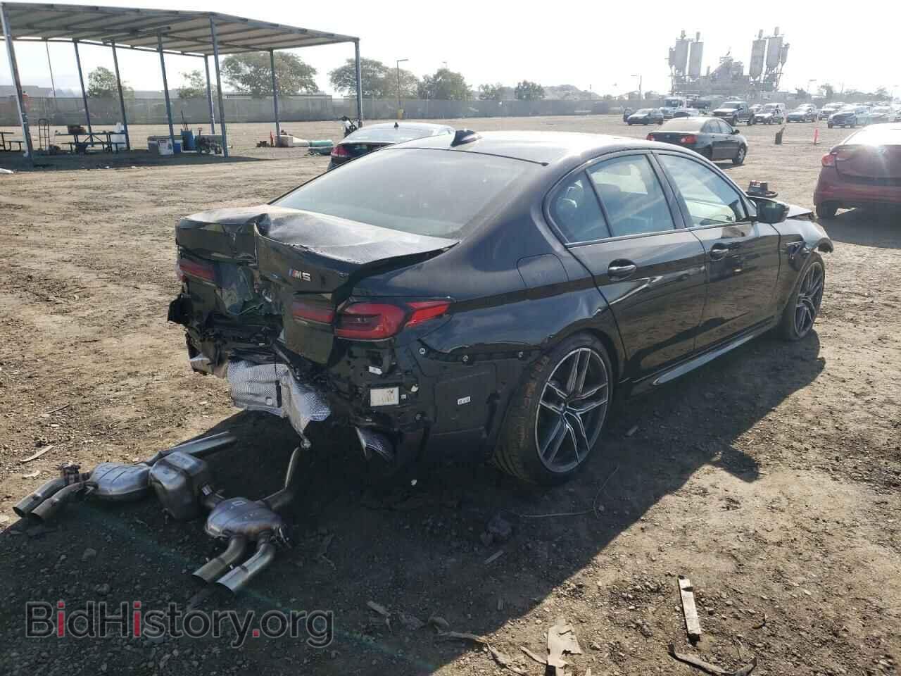 2022 BMW M5 - VIN: WBS83CH09NCH80582 - Фото 4