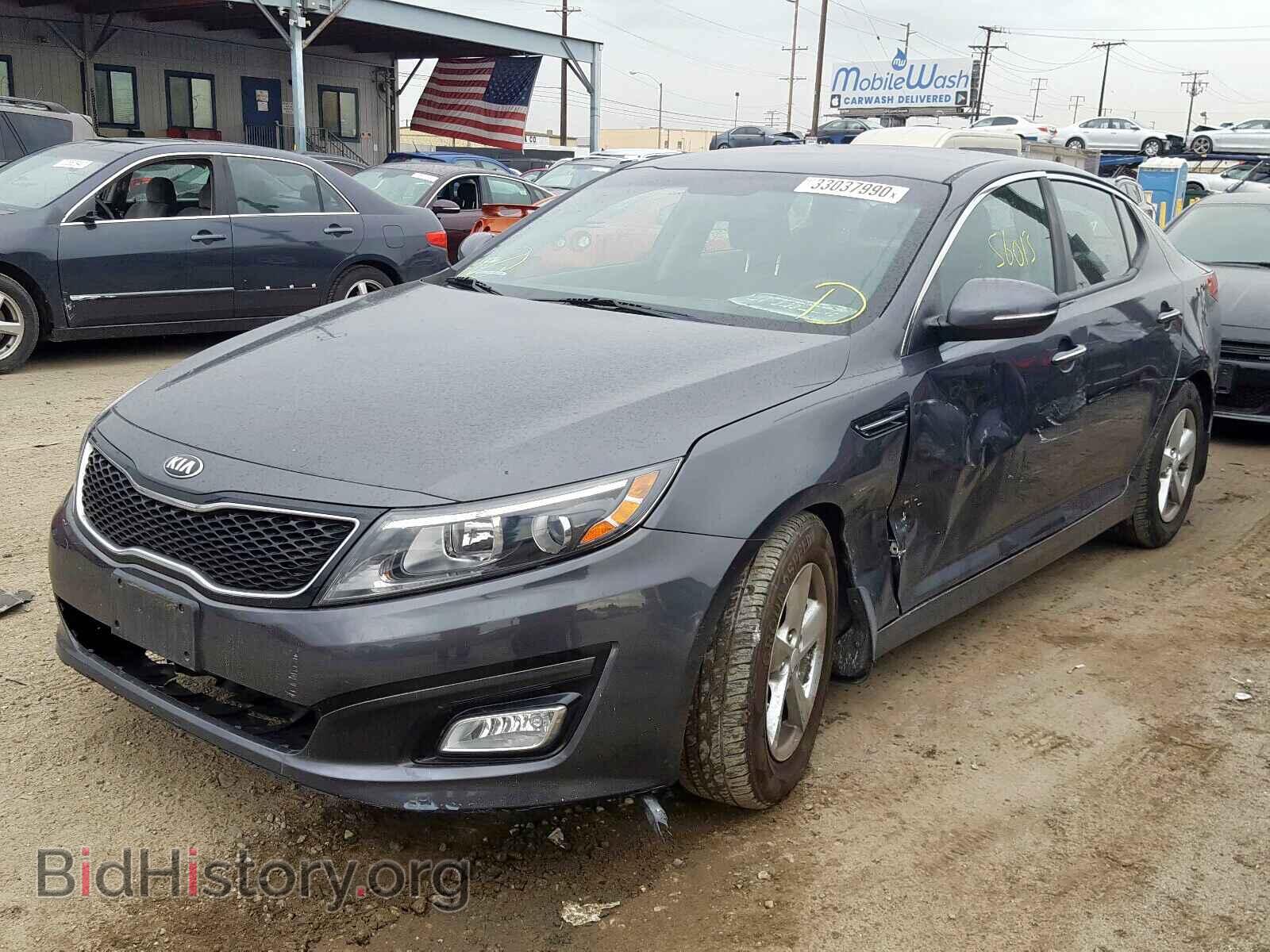 2015 KIA OPTIMA - VIN: KNAGM4A76F5621192 - Photo 2