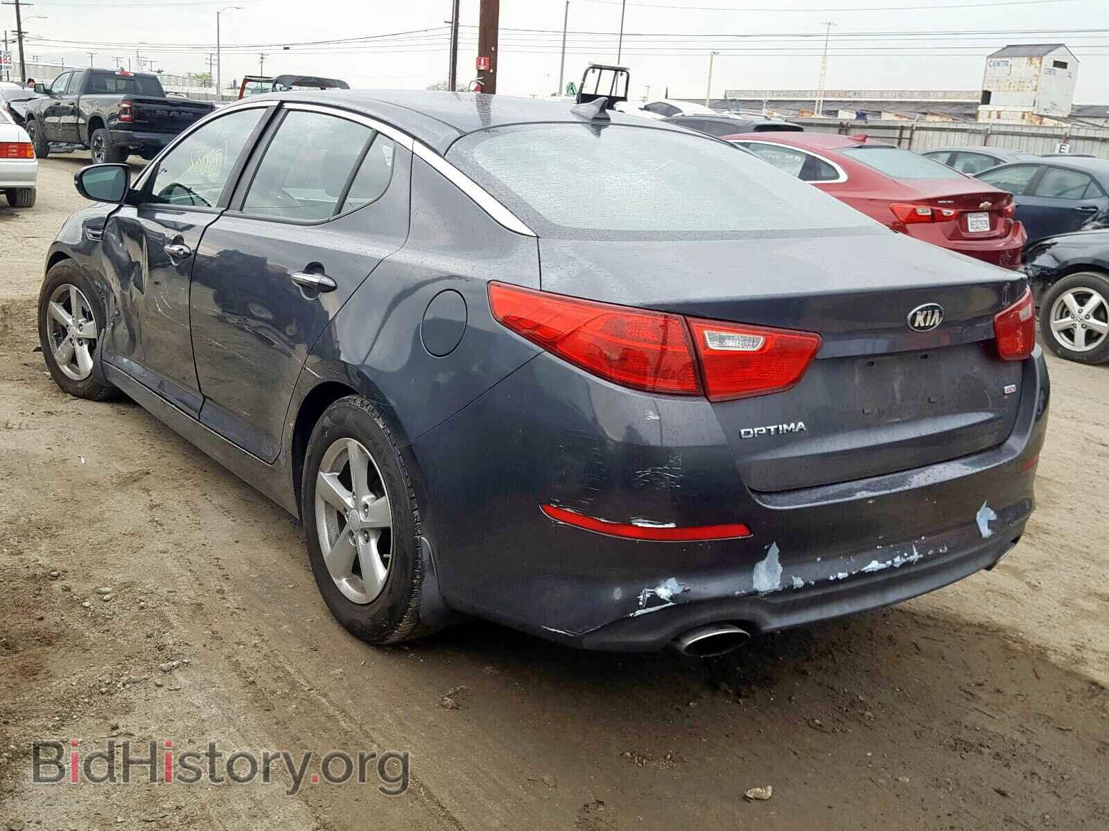 2015 KIA OPTIMA - VIN: KNAGM4A76F5621192 - Photo 3