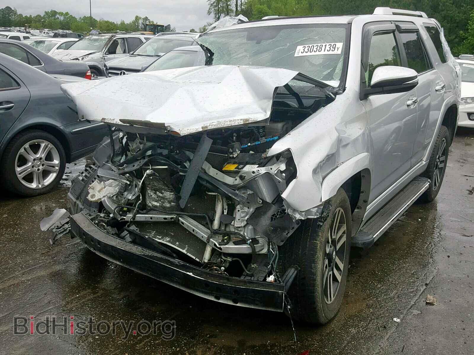 2014 TOYOTA 4RUNNER SR - VIN: JTEBU5JR8E5163766 - Фото 2
