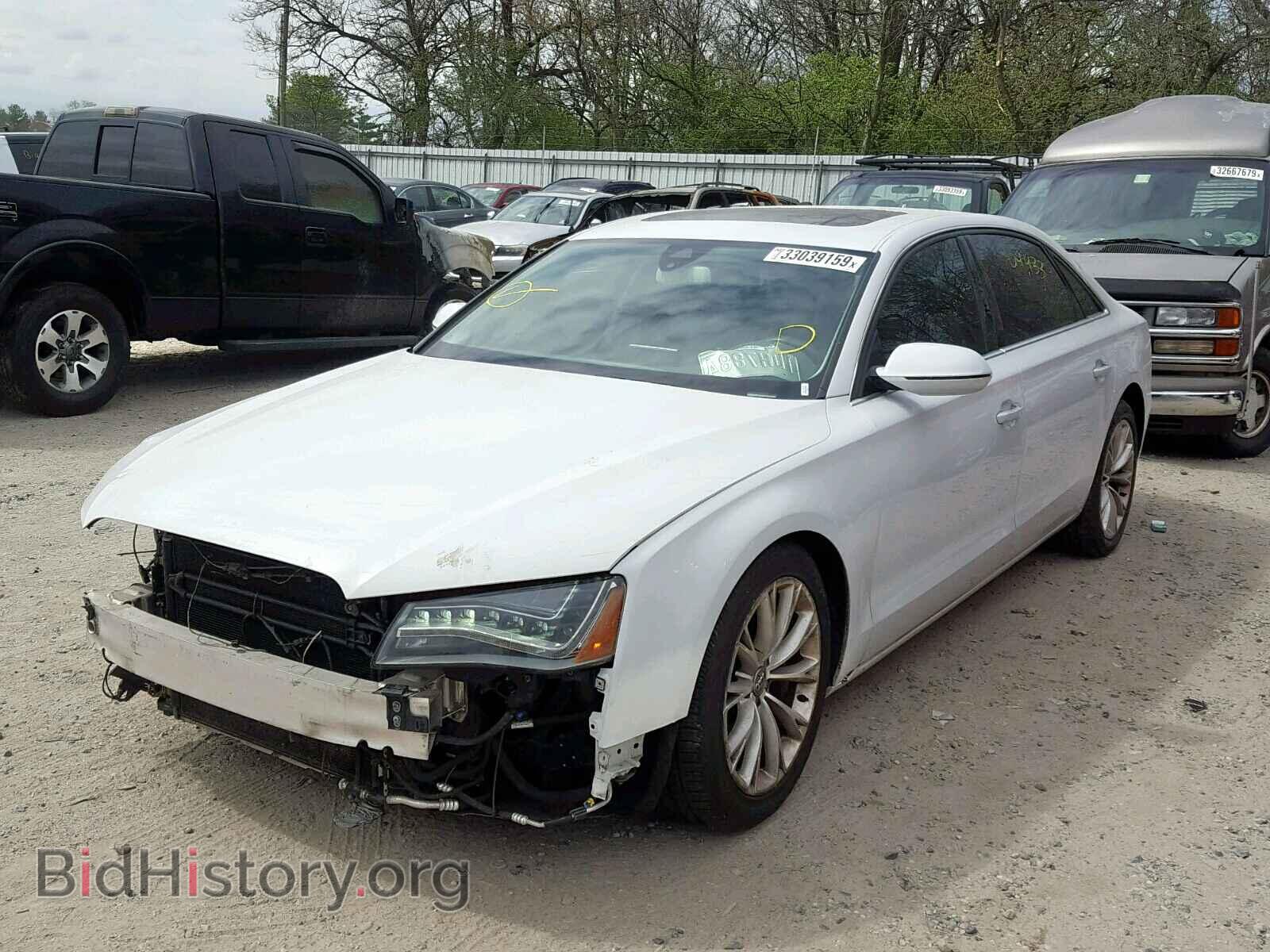 2012 AUDI A8 - VIN: WAURVAFD8CN018582 - Photo 2