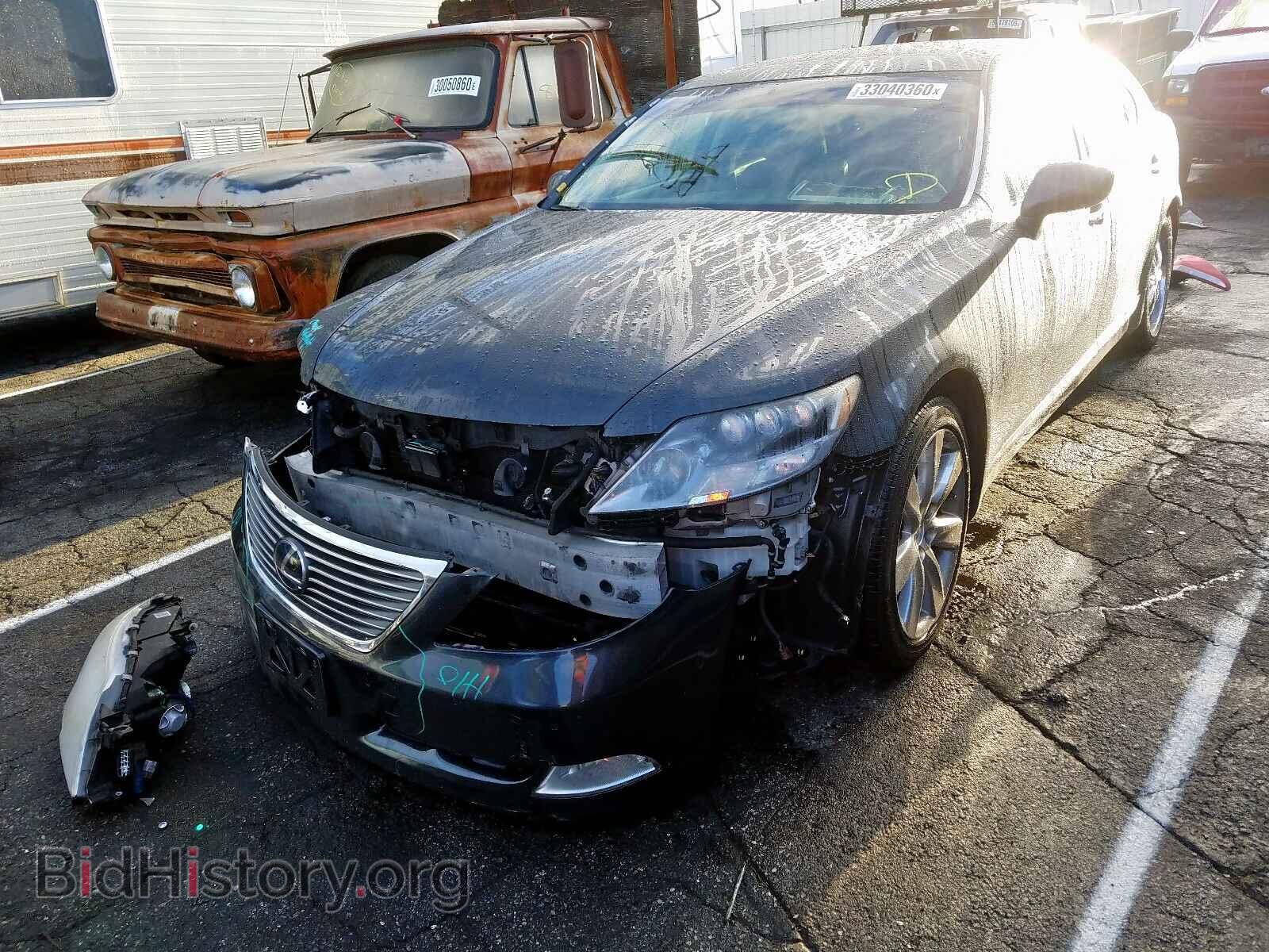 2008 LEXUS LS600 - VIN: JTHDU46F885002942 - Фото 2