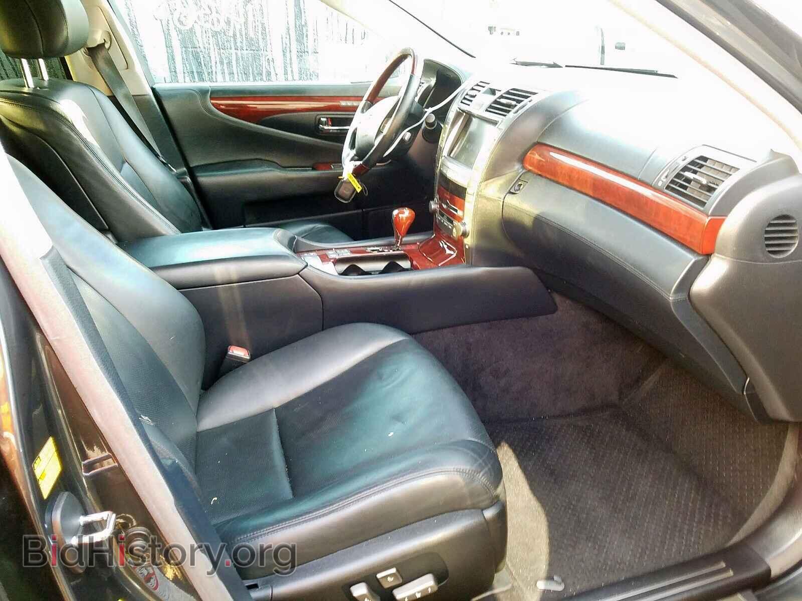 2008 LEXUS LS600 - VIN: JTHDU46F885002942 - Фото 5