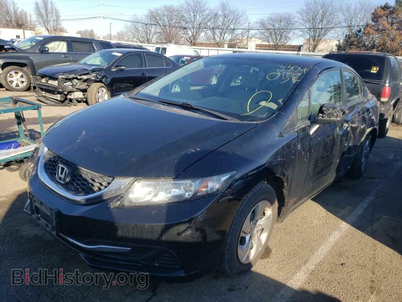 2014 HONDA CIVIC - VIN: 19XFB2F52EE044826 - Фото 2
