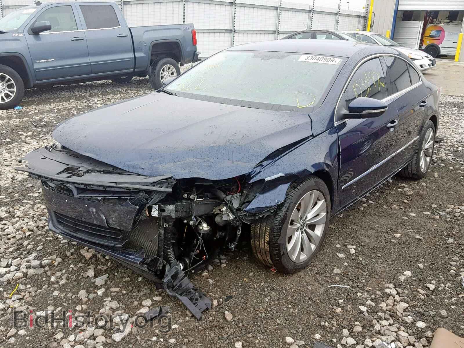 2012 VOLKSWAGEN CC - VIN: WVWMP7AN0CE510601 - Фото 2
