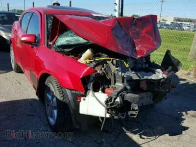 2011 Dodge AVENGER Avenger LU, red — VIN 1B3BD2FB2BN515896, Copart