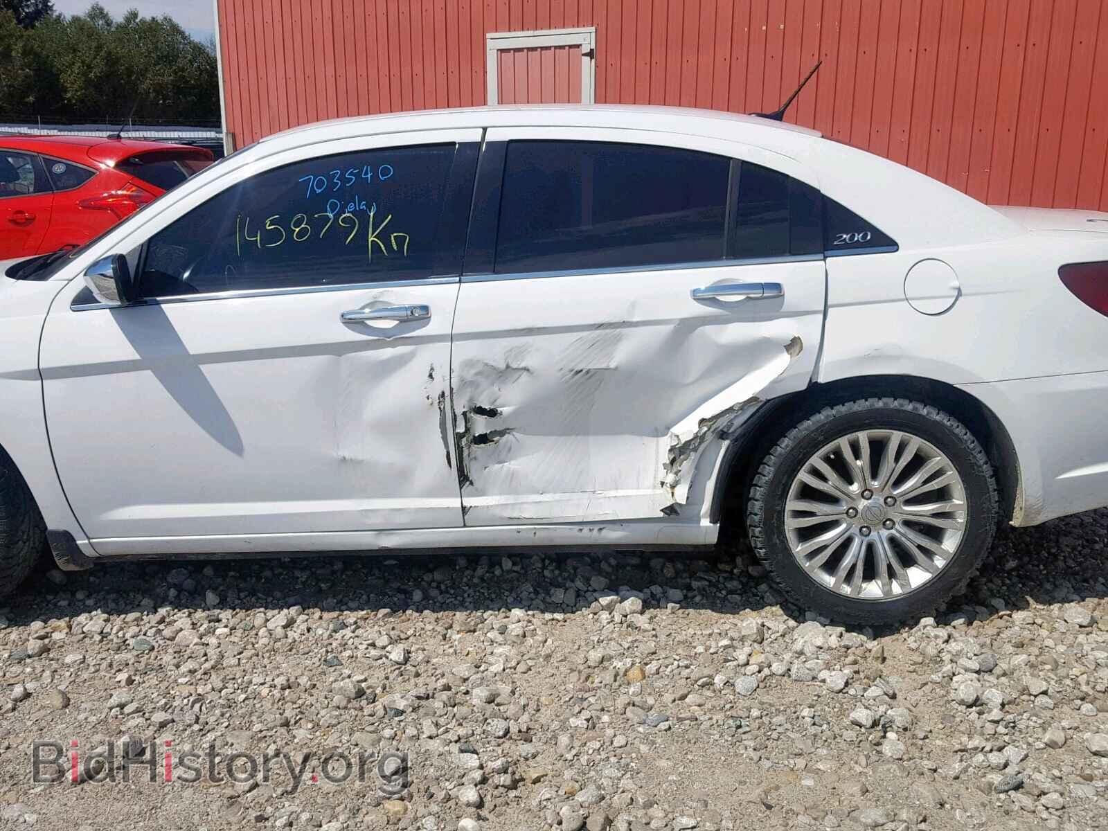 2013 CHRYSLER 200 - VIN: 1C3CCBCGXDN757753 - Фото 9