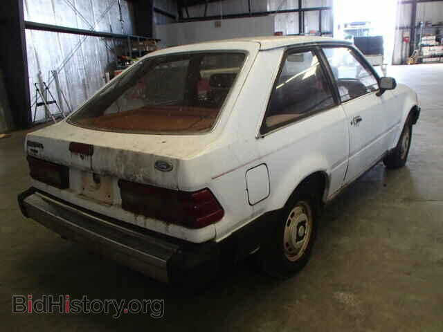 1986 FORD ESCORT - VIN: 1FABP3195GW247286 - Фото 4