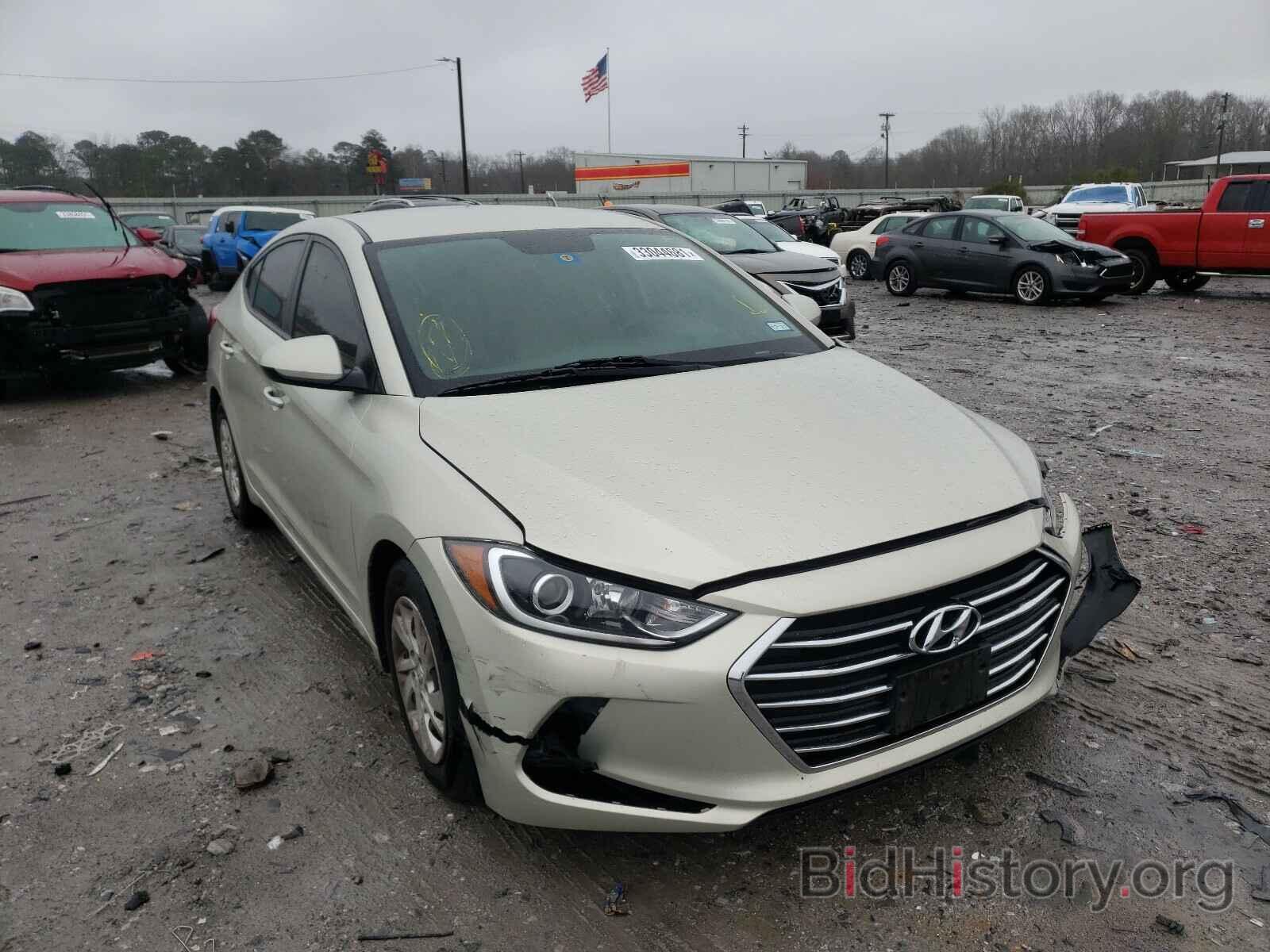 Photo 5NPD74LF2HH067119 - HYUNDAI ELANTRA 2017