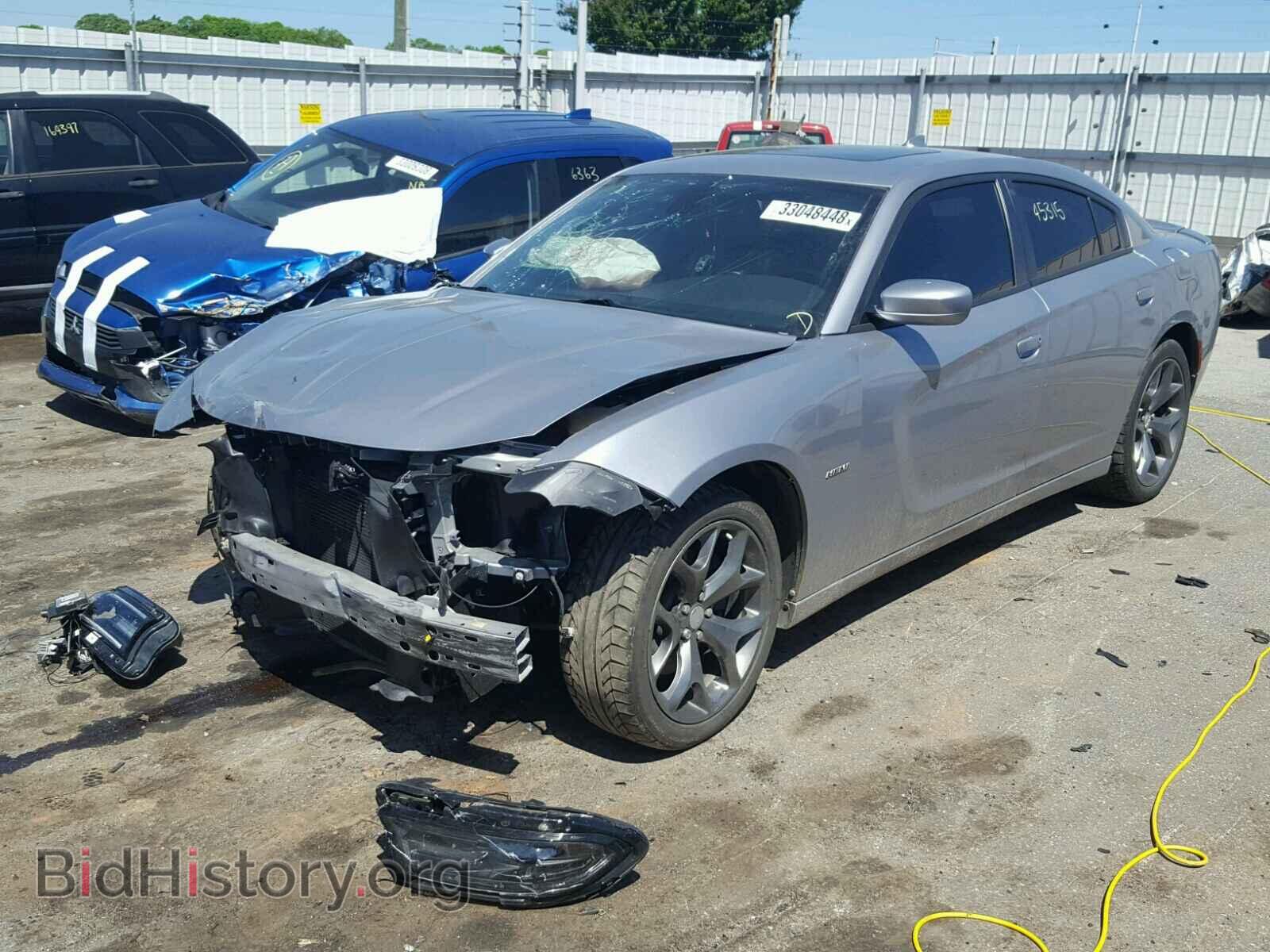 2015 DODGE CHARGER - VIN: 2C3CDXCT1FH759846 - Фото 2