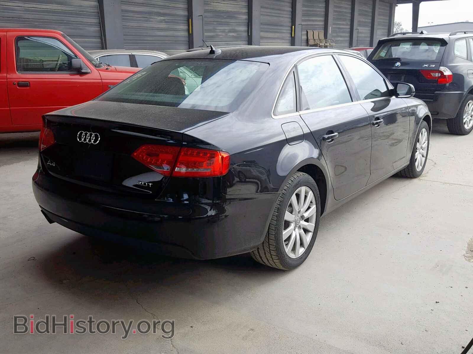 2012 AUDI A4 - VIN: WAUAFAFL1CA115910 - Photo 4