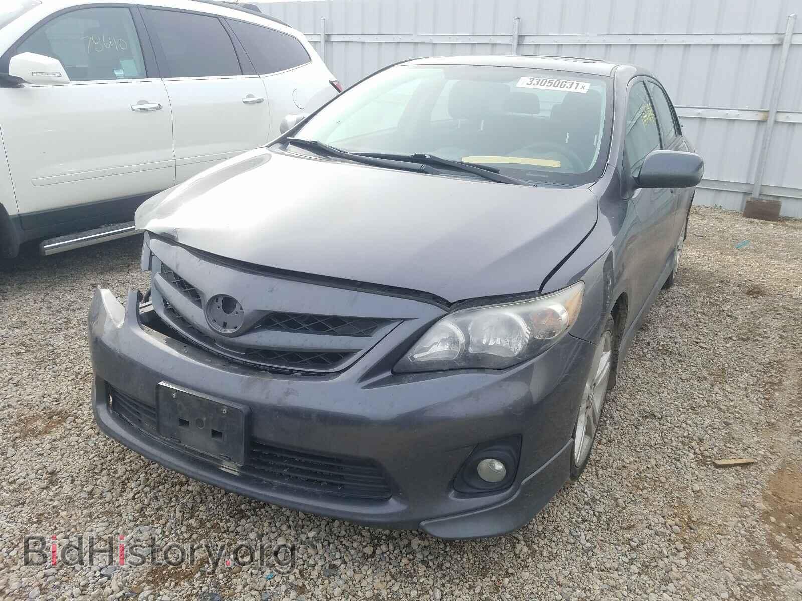 2013 TOYOTA COROLLA - VIN: 2T1BU4EE0DC982424 - Фото 2